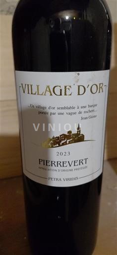 Thung lũng Rhône Pierrevert Village d'Or Petra Viridis 2023