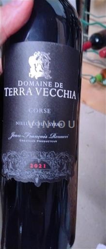 Rượu vang Rouge sec Domaine Terra Vecchia 2021 Pháp Corse AOC