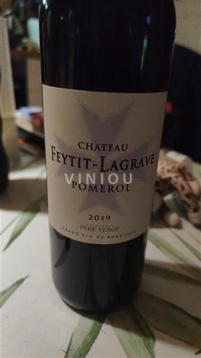 Bordeaux Pomerol Château Feytit-Lagrave 2019