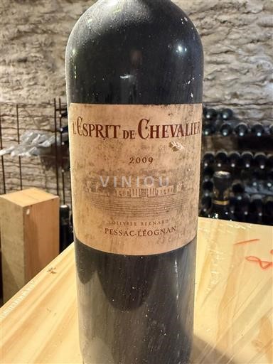 Bordeaux Pessac-Léognan Domaine Chevalier L'Esprit de Chevalier 2009