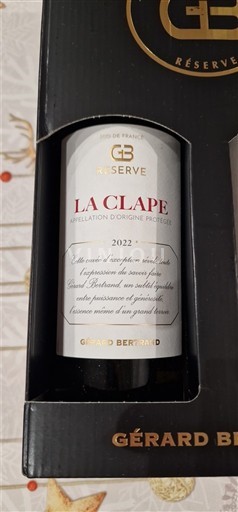 Languedoque La Clape Gérard Bertrand GB Réserve 2022