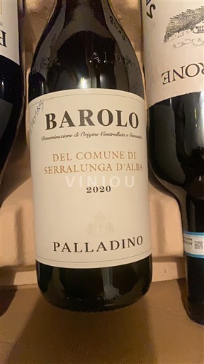 Piemonte Barolo Palladino Del Comune di Serralunga d'Alba 2020