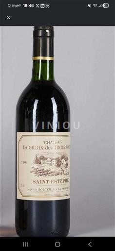 Bordeaux Saint-Estèphe Château La Croix des Trois Soeurs 1991