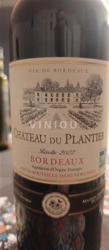 Bordeaux Château Plantier 2022