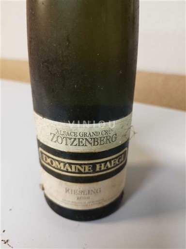Elzas Niet gespecificeerd Grand Cru Domaine Haegi Zotzenberg 2008