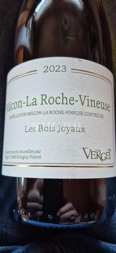 Burgundi Mâcon ja Mâcon-kylät Verget Les Bois Joyaux 2023