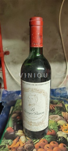 Bordeaux Baron Philippe de Rothschild Le Berger Baron 1991