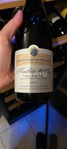 Borgogna Monthélie Premier Cru Domaine Sébastien Deschamps Les Clous 2017