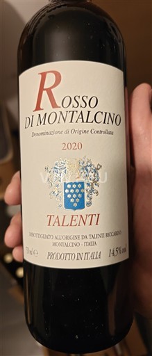 Toscana Rosso di Montalcino Talenti 2020