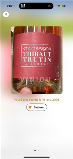 Šampanja Šampanjec Thibaut Trutin Neleten.