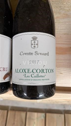 Borgogna Aloxe-Corton Comte Senard Les Caillettes 2017