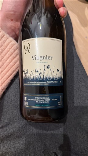 Vale do Loire Não especificado Domaine Alain Olivier Viognier Não Sazonado