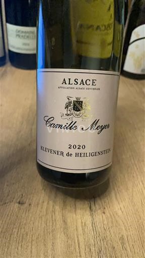 Alsace Klevener de Heiligenstein Camille Meyer Klevener de Heiligenstein 2020