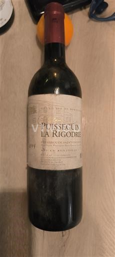 Bordeaux Puisseguin-saint-émilion Puisseguin La Rigodrie 2009