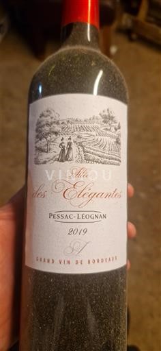 Burdeos Pessac-Léognan Allée des Elégantes 2019
