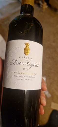 Burdeos Saint-Émilion Gran Cru Château Pontet Cuyssier 2022