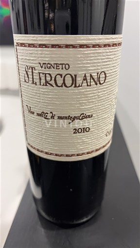 Toscana Vino Nobile di Montepulciano Vigneto S. Ercolano 2010