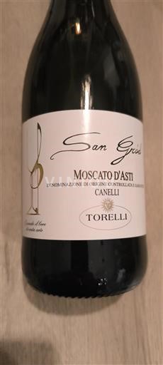 Piemonte Moscato d’Asti Torelli San Gròss 2022