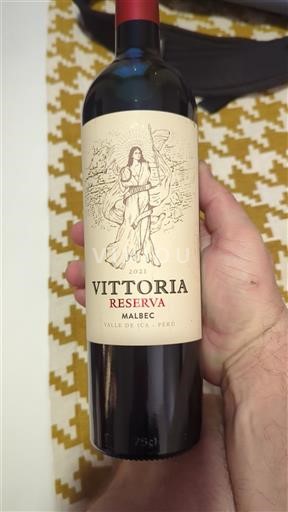 Ica Thung lũng Ica Vittoria Reserva malbec 2021