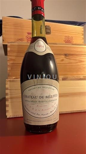 Bordeaux Không được chỉ định Grand Cru Château Bellevue 1962