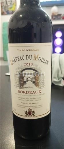 Bordeaux Château Moulin 2018