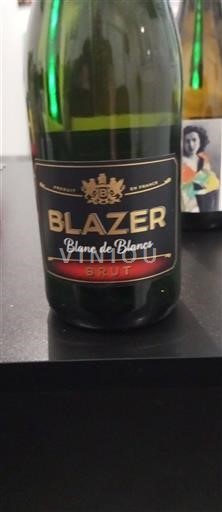 Rượu vang sủi bọt Blanc brut Blanc de Blancs Blazer Non millésimé Pháp Languedoc Không được chỉ định AOC