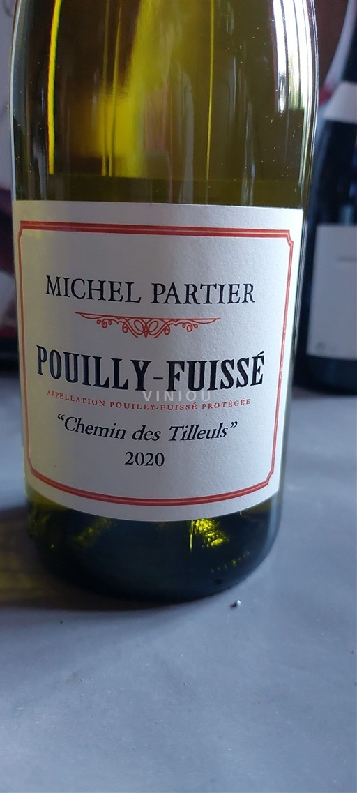 Borgonha Pouilly-fuissé Michel Partier Chemin des Tilleuls 2020