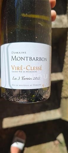 Bourgondië Viré-Clessé Montbarbon Les 3 Terroirs 2022