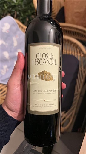 Languedoque Minervois-la-Livinière Clos de l'Escandil 2017