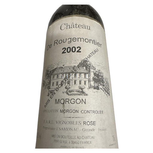 Beaujolais Morgon Morgon 2002