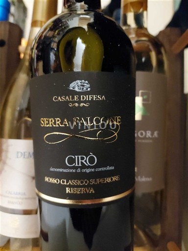 Calabria Cirò Casale Difesa Serra Falcone Không niên vụ