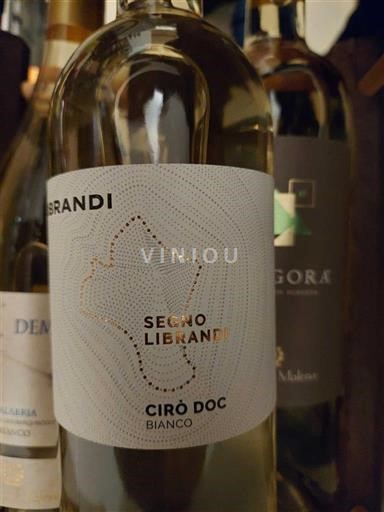 Calabria Cirò Bianco Librandi Segno Không niên vụ