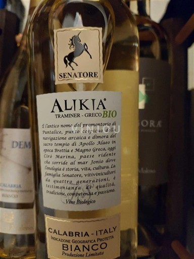 Kalabrien Senatore Alikia Icke årgångsbetecknad