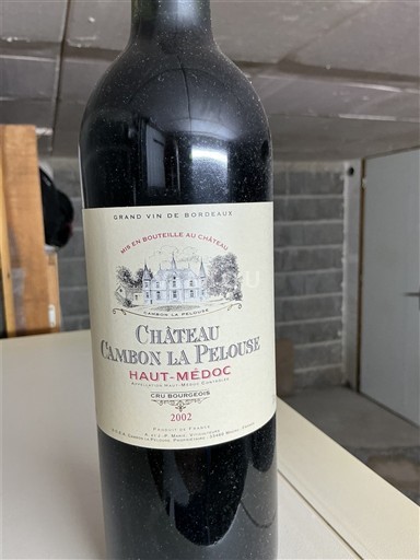 Bordeaux Haut-Médoc Château Cambon la Pelouse 2002
