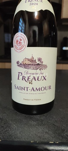Beaujolais Saint-Amour Domaine S Prèaux 2024