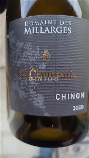 Thung lũng sông Loire Chinon Domaine S Millarges Les Chaîneaux 2020