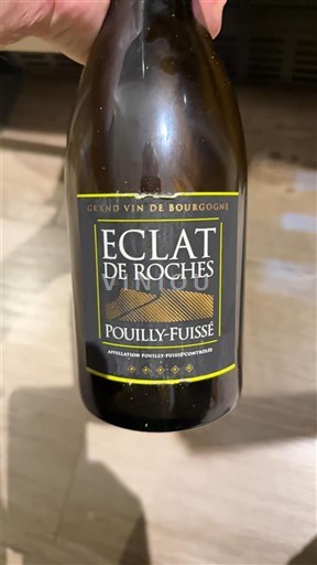 Wines Blanc sec Éclat de Roches 2020 France Burgundy Pouilly-Fuissé AOC