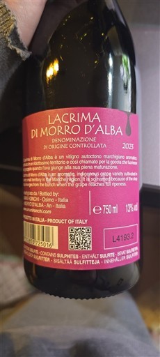 Abruzzes Lacrima di Morro d’Alba Umani Ronchi 2023