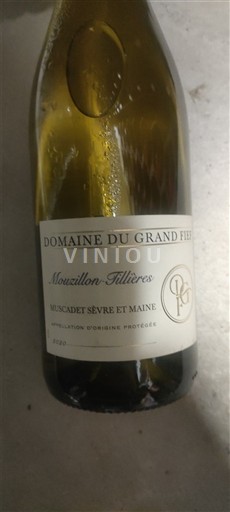 Loire Valley Muscadet Sèvre et Maine Domaine Grand Fief Mouzillon-Tillières 2020