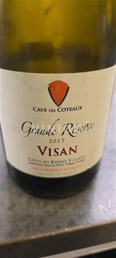 Thung lũng Rhône Không được chỉ định Cave les Coteaux Grande Réserve 2017