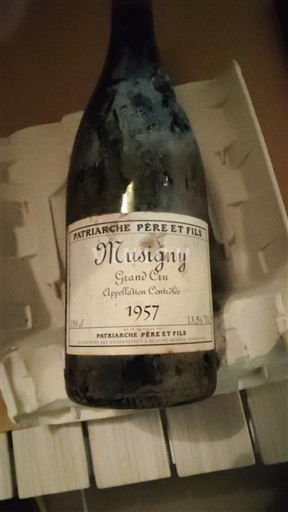 Bourgogne Musigny Grand Cru Patriarche Père et Fils 1957