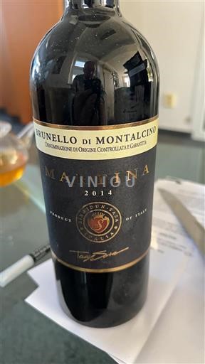Tuscan Wines Brunello di Montalcino Martina 2014