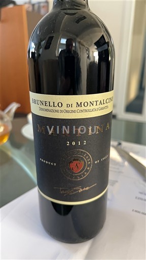 Tuscan Wines Brunello di Montalcino Martina 2012