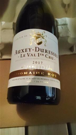 Borgogna Auxey-Duresses Premier Cru Domaine Roy Le Val 1er Cru 2017