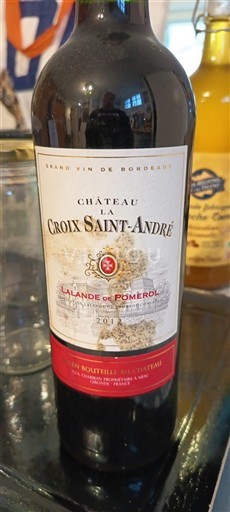 Bordeaux Lalande-de-Pomerol Château La Croix Saint-André 2017