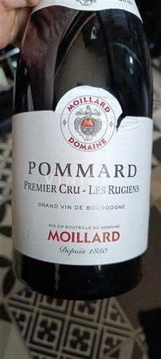 Bourgogne Pommard Premier Cru Moillard Premier Cru - Les Rugiens 2016