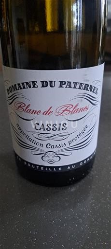Provence Cassis Domaine Paternel Blanc de Blancs Icke årgångsbetecknad