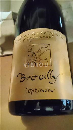 Beaujolais Brouilly Atelier des Vignerons l'optimum 2022