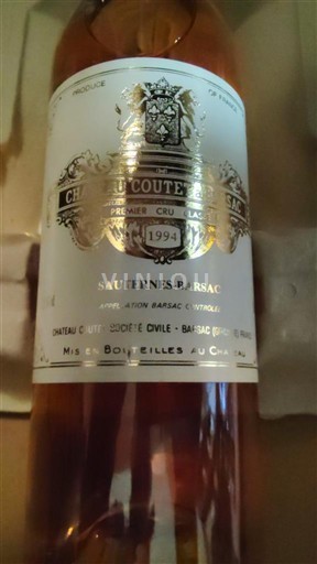 Víno Blanc liquoreux Château Coutet 1994 Francie Bordeaux Barsac AOC Premier Cru
