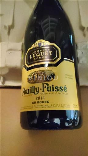 Bourgogne Pouilly-fuissé Domaine Luquet Au Bourg 2014